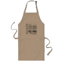 Macbeth Killing Swine Quote Apron