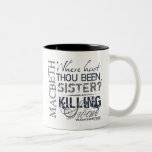 Macbeth Killing Swine Quote Mugs