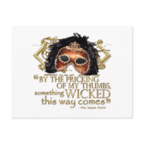 Macbeth "Something Wicked" Quote (Gold Version)