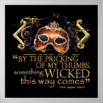 Macbeth "Something Wicked" Quote (Gold Version)