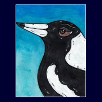 Macca the Magpie postcards