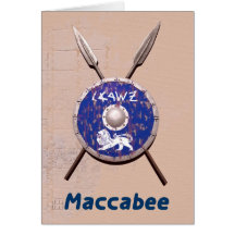 Maccabee Greeting Card