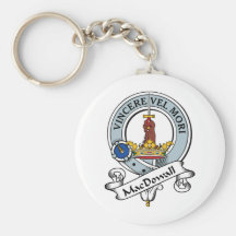 MacDowall Clan Badge Key Chains