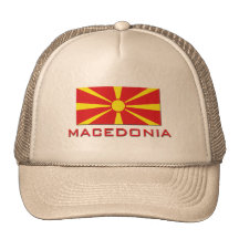 Macedonia Flag 1 Hat