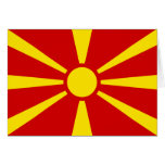 Macedonia Flag Cards