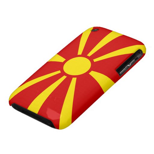 Macedonia Flag iPhone 3 Case-Mate Cases