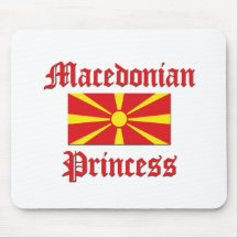 Macedonian Princess Mouse Pads