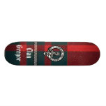 MacGregorRed1, Gregor Badge, Clan Gregor Skate Board