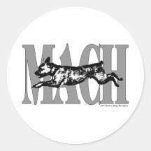 MACH BorderT Sticker