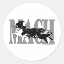 MACH Sheltie Sticker