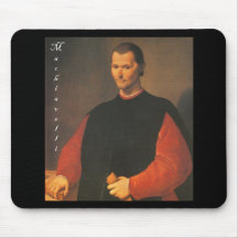 Machiavel 3 quarts avec Blackadder Tapis De Souris