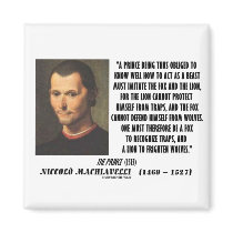 Machiavelli Prince Imitate Fox and the Lion Quote