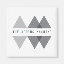 Machine à calculer - aimant carré