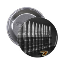 Machine gun bullets button