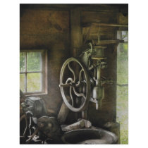 Machine Shop - An old drill press