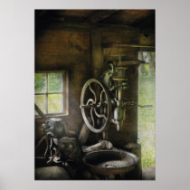 Machine Shop - An old drill press
