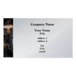 Machine Shop With Lanterns - Platinum Business Card