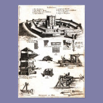 Machines of War and Castle Diagram posters
