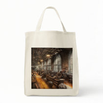 Machinist - A room full of Lathes Tote Bags