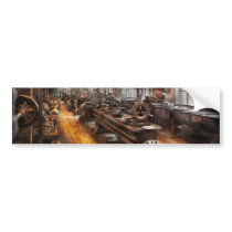 Machinist - A room full of Lathes Bumper Sticker
