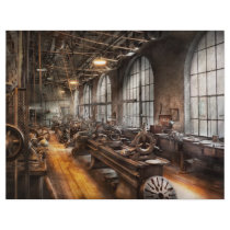 Machinist - A room full of Lathes Personalized Flyer