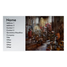 Machinist - A room full of memories Business Cards