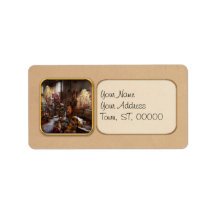 Machinist - A room full of memories Personalized Address Label