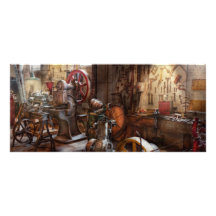 Machinist - A room full of memories Rack Card Template