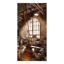 Machinist - I like big tools Personalized Photo Card
