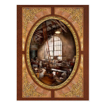 Machinist - I like big tools Post Card