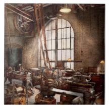 Machinist - I like big tools Ceramic Tiles