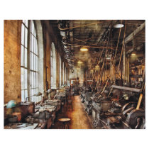 Machinist - Machine Shop Circa 1900's Custom Flyer