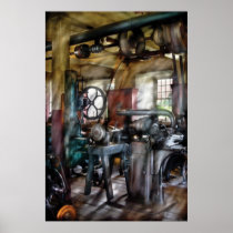 Machinist  - Many old machines Print