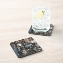 Machinist - My really cool job Drink Coaster