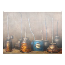 Machinist - Tools - Lubrication Dispensers Personalized Invitation