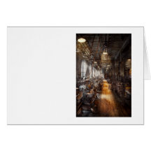 Machinist - Welcome to the workshop Greeting Cards