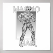 Macho Man Posters