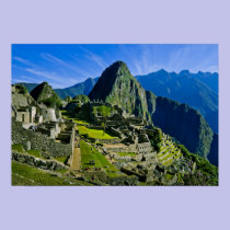 Machu antique Picchu, dernier refuge des 2 affiches