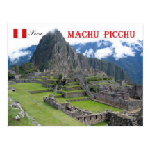 Machu Picchu, Pérou Cartes Postales