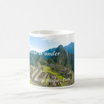Machu Picchu Perú Tazas De Café