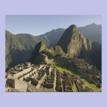 Machu Picchu, ruins of Inca city, Peru. posters