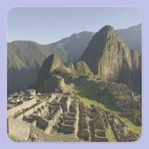Machu Picchu, ruins of Inca city, Peru. stickers