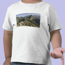 Machu Picchu, ruins of Inca city, Peru. t-shirts