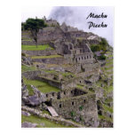 machu stone postcard