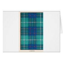 MACINTYRE FAMILY TARTAN - HERALDRY CARDS