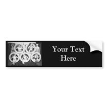 Mack Sennett Glamour Girls Vintage Photo Bumper Sticker
