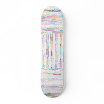 Mackenzie Text Design II Skateboard