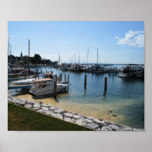 Mackinac boats print