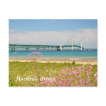 Mackinac Bridge "The Big Mac" Post Card