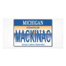 Mackinac License Photo Cards
